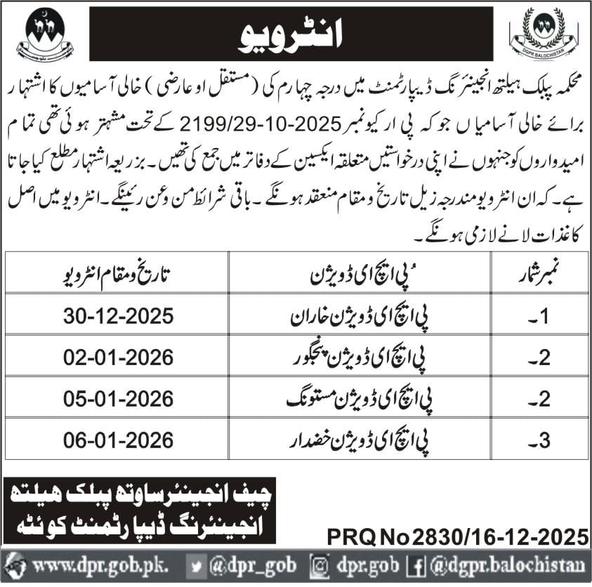 نوکریاں خالی ہے (Job Announcement) - Image 2
