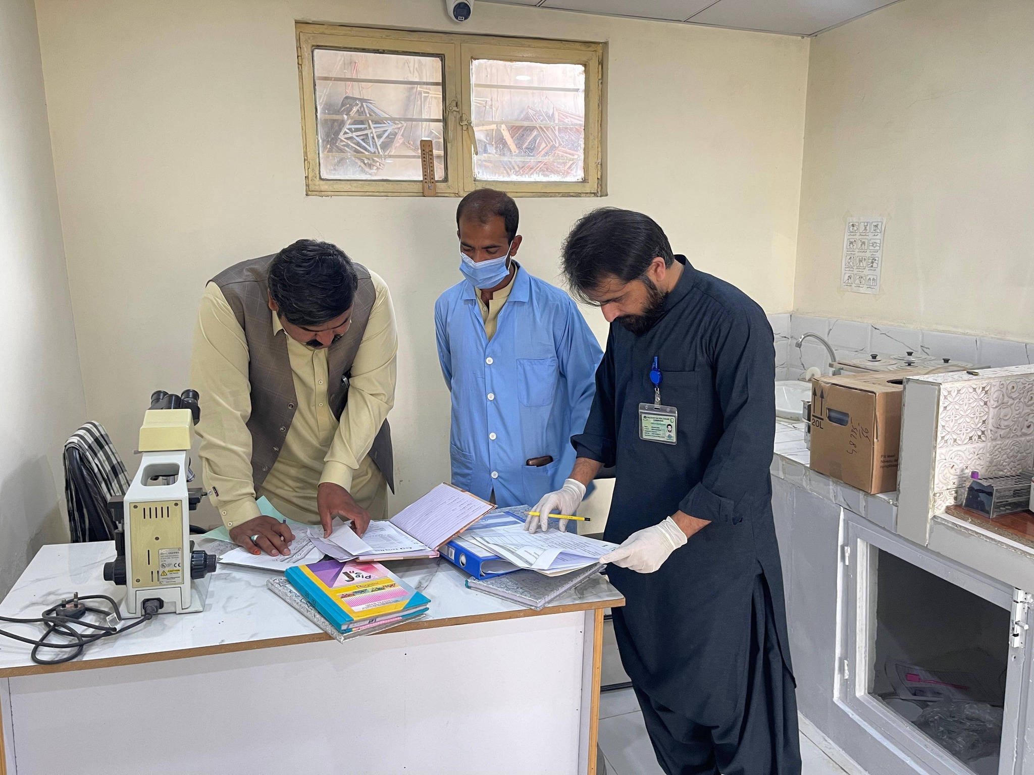 بلوچستان ہیلتھ کیئر کمیشن کی الرئوف میڈیکل کمپلیکس پر چھاپہ نما انسپیکشن، معیار کا جائزہ