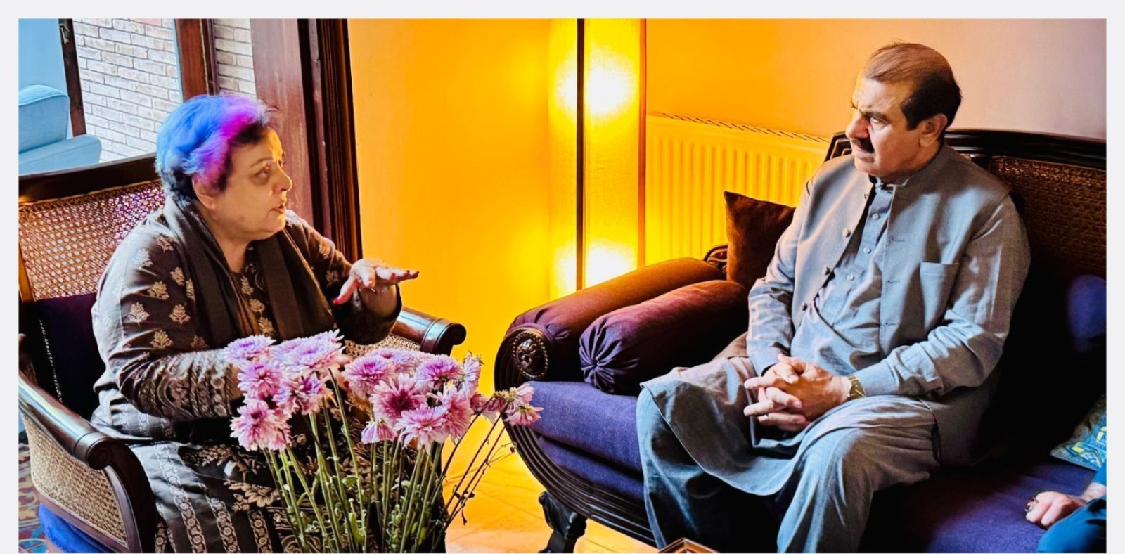 ساجد ترین ایڈووکیٹ کی شیریں مزاری سے ملاقات، سردار اخترجان مینگل کا پیغام پہنچایا